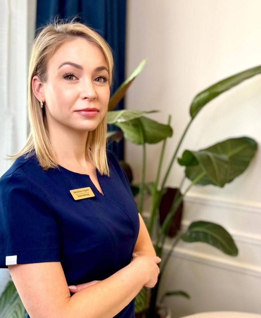 Karolina Ungert w gabinecie Skin Care